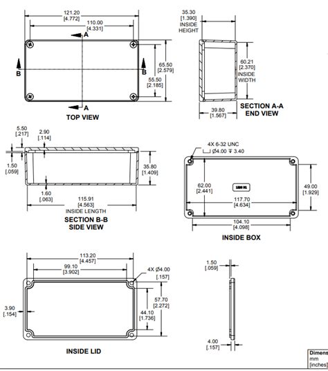 hammond aluminium enclosures|hammond 125b enclosure.